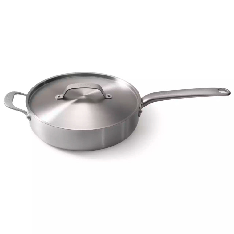 Skottsberg Hapjespan met deksel Stainless Steel 28 cm