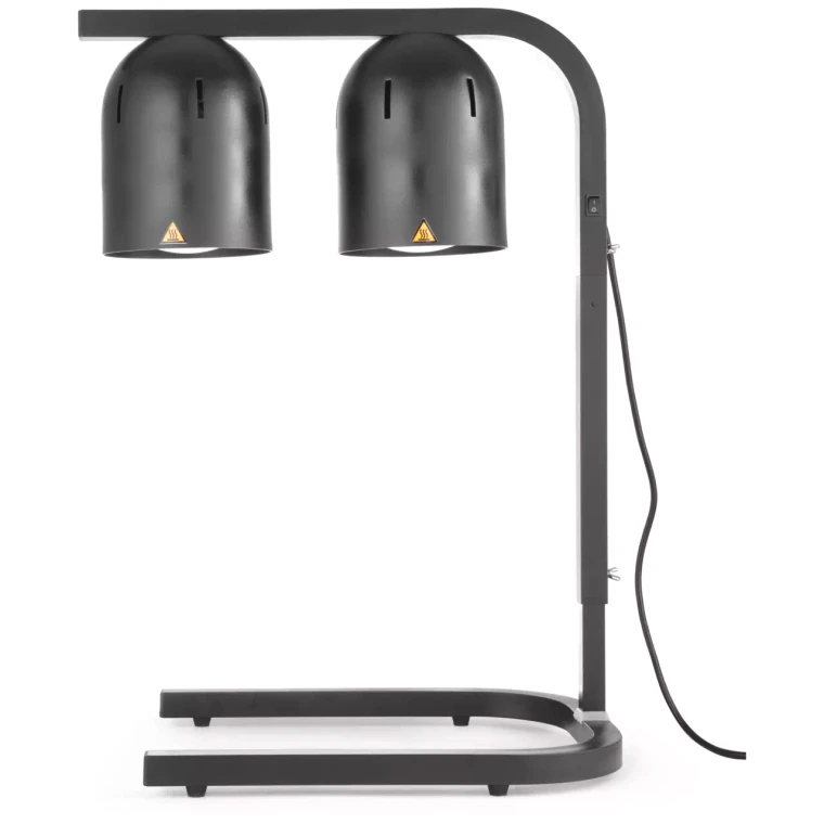 Hendi Warmhoudbrug 500 Watt Zwart