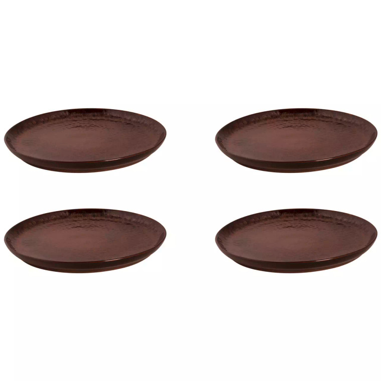 Palmer Bord Bama Copper 27 cm Koper Stoneware 2 stuk(s)