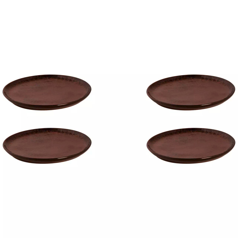 Palmer Bord Bama Copper 21 cm Koper Stoneware 4 stuk(s)