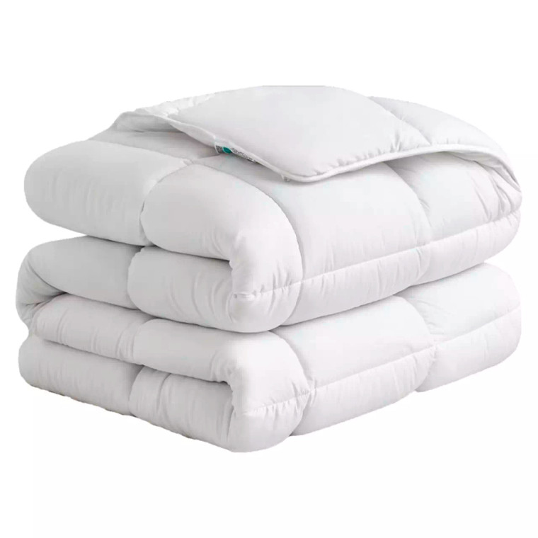 Mammoet Bettdecke 240 x 200 cm, 400 g/m² – weiß – 50 % Baumwolle & 50 % Polyester