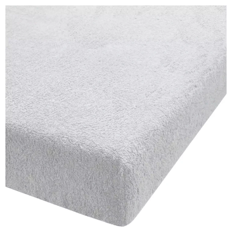 Mammoet Fitted Sheet TPU coating Willow 160 x 200 x 25-30 cm - white 45% cotton & 55% polyester