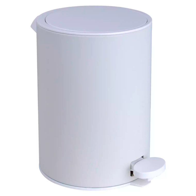 Mammoet Pedal Bin Softclose Pulse 3 l White