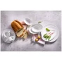 Palmer Bord coupe White Delight 30 x 21.5 cm Porselein Wit