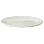 Maastricht Porselein Assiette à dessert 036 « Lux » 16 cm, porcelaine blanc cassé 