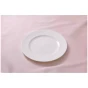 Maastricht Porselein Assiette « Lux » 031, 28 cm, blanc cassé