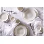 Maastricht Porselein Assiette « Lux » 031, 28 cm, blanc cassé