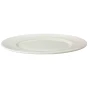 Maastricht Porselein Assiette « Lux » 032, 25,5 cm, blanc cassé