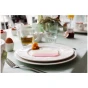 Maastricht Porselein Assiette « Lux » 033, 23,5 cm, blanc cassé