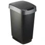 Rotho Twist Rotho 33 x 25 x 48 cm, 25 liters, Polypropylene, Black