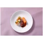 Maastricht Porselein Plate Blanc De Blancs 26.5 cm White