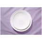 Maastricht Porselein Plate coupe Blanc De Blancs 31 cm White