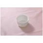 Maastricht Porselein Schale Lux , 15 cm, 1 Liter, Offwhite