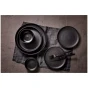 Maastricht Porselein Deep Plate Universe 21 cm Black
