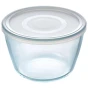 Pyrex Plat de cuisson avec couvercle « Cook&Freez », 16 x 11 cm, 1,6 litre, en borosilicate