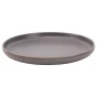 Palmer Plate Sandy Loam cm Stoneware Gray