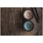 Graupera Schaal Turkey 15.5 x 10 cm Stoneware Blauw Bruin