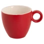 Maastricht Porselein Tasse à café « Bart » Couleur « Cafe » 928 Mat 17 cl Rouge 