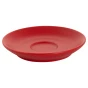 Maastricht Porselein Soucoupe à café « Bart » Couleur « Cafe » 920 Mat 13,5 cm Rouge 
