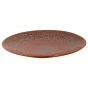 Palmer Plate coupe Magmatic 27 cm Stoneware Brown