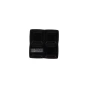 Truyts Schaal Melamine 4-vaks 12 x 12 cm Melamine Zwart 