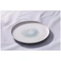 Maastricht Porselein Bord Coupe Aqua Mineralis 27 cm Wit