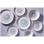 Maastricht Porselein Bord Aqua Mineralis Organic 20 cm Wit