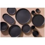 Maastricht Porselein Bord Cafe Noir 15 cm Zwart