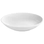 By Bone Bord diep Helix White 25 cm Porselein Wit