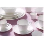 Maastricht Porselein Espresso cup without handle Blanc De Blancs 8 cl White