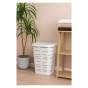 Wasmand met deksel Signature 33 x 45 x 60 cm 55 Liter Polyethyleen Wit