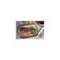 Assiette Terra Porcelain 29 x 19,5 cm Gris