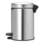 Brabantia Pedaalemmer Newicon 3 liter Zilver