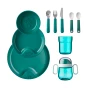 Mepal Children's Dinnerware Set Mio 10-piece Turquoise
