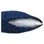 Mammoet Kussensloop TPU coating Ease 60 x 70 cm - blauw - 100% polyester