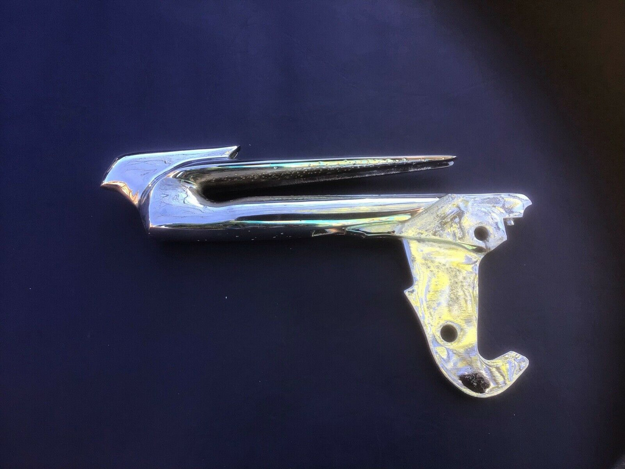 1939 1940 Cadillac Hood Ornament Nude Flying Lady Goddess Chrome