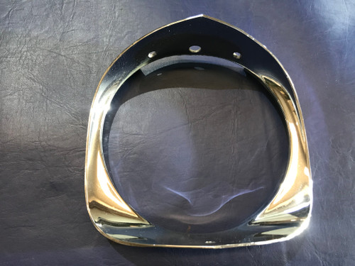 1966 Cadillac Upper Headlight Bezel Chrome Trim Molding Pt#1485308