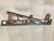 1967 1968 Cadillac Sedan RH PS Front Door Glass Lower Track Guide No Post Used