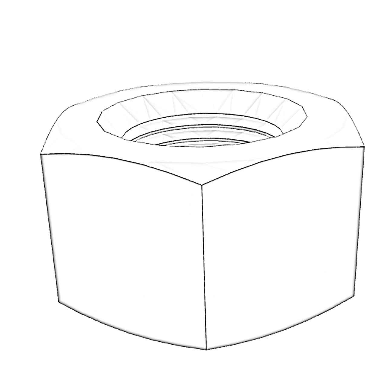 ONAN 3967128 - NUT REGULAR HEXAGON ONAN/CUMMINS - Original OEM part ...