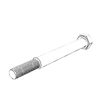 ONAN 137886 - SCREW HEXAGON HEAD CAP ONAN/CUMMINS - Original OEM part