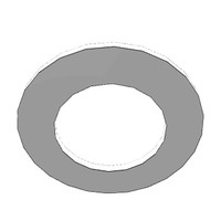 ONAN 163087 - GASKET OIL DRAIN ONAN/CUMMINS - Original OEM part
