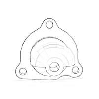ONAN 206093 - HOUSING ENGINE BARRING ONAN/CUMMINS - Original OEM part