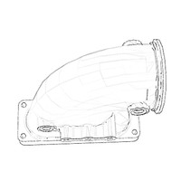 ONAN 2871336 - CONNECTION AIR INTAKE ONAN/CUMMINS - Original OEM part