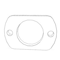 ONAN 3003005 - FLANGE WELD ONAN/CUMMINS - Original OEM part