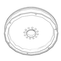 ONAN 3044483 - FLYWHEEL ONAN/CUMMINS - Original OEM part