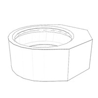 ONAN 3060055 - NUT TAPPET TOP STOP LOCK ONAN/CUMMINS - Original OEM part