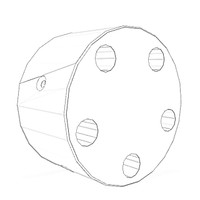 ONAN 3402171 - SHAFT IDLER ONAN/CUMMINS - Original OEM part