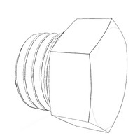 ONAN 3420820 - PLUG PIPE ONAN/CUMMINS - Original OEM part