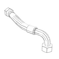 ONAN 3647757 - HOSE FLEXIBLE ONAN/CUMMINS - Original OEM part