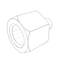 ONAN 3655394 - BUSHING REDUCING PIPE ONAN/CUMMINS - Original OEM part